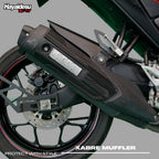 Hayaidesu Xabre Body Protector Muffler Knalpot Cover