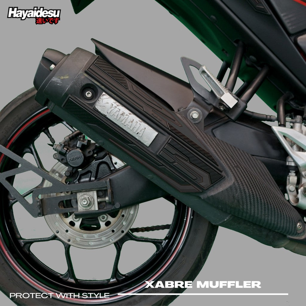 Hayaidesu Xabre Body Protector Muffler Knalpot Cover