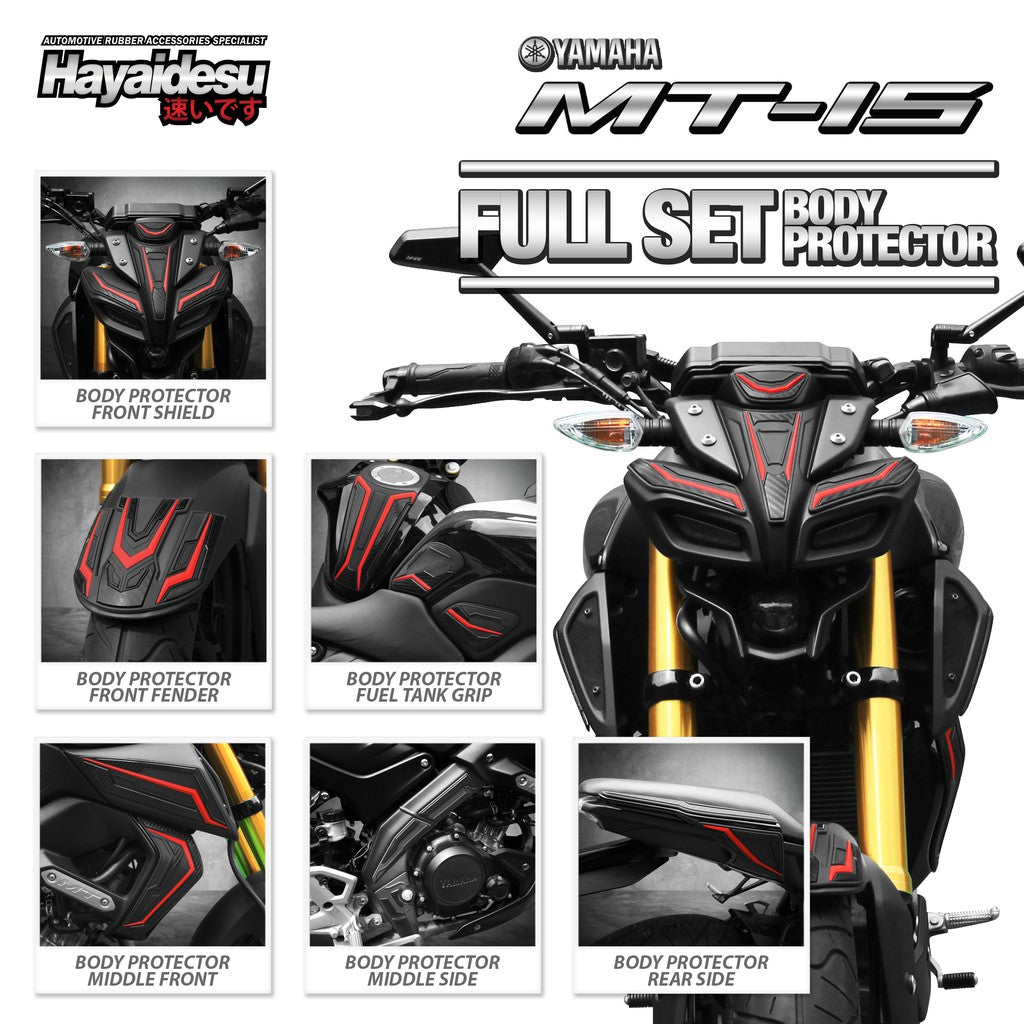 Hayaidesu Body Protector MT 15 Full Set Cover
