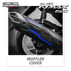 Hayaidesu All New NMAX Muffler Knalpot Cover Variasi Body Protector