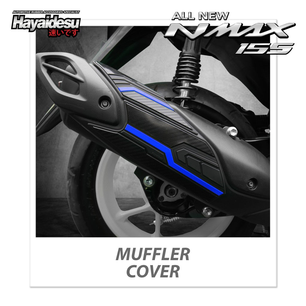 Hayaidesu All New NMAX Muffler Knalpot Cover Variasi Body Protector
