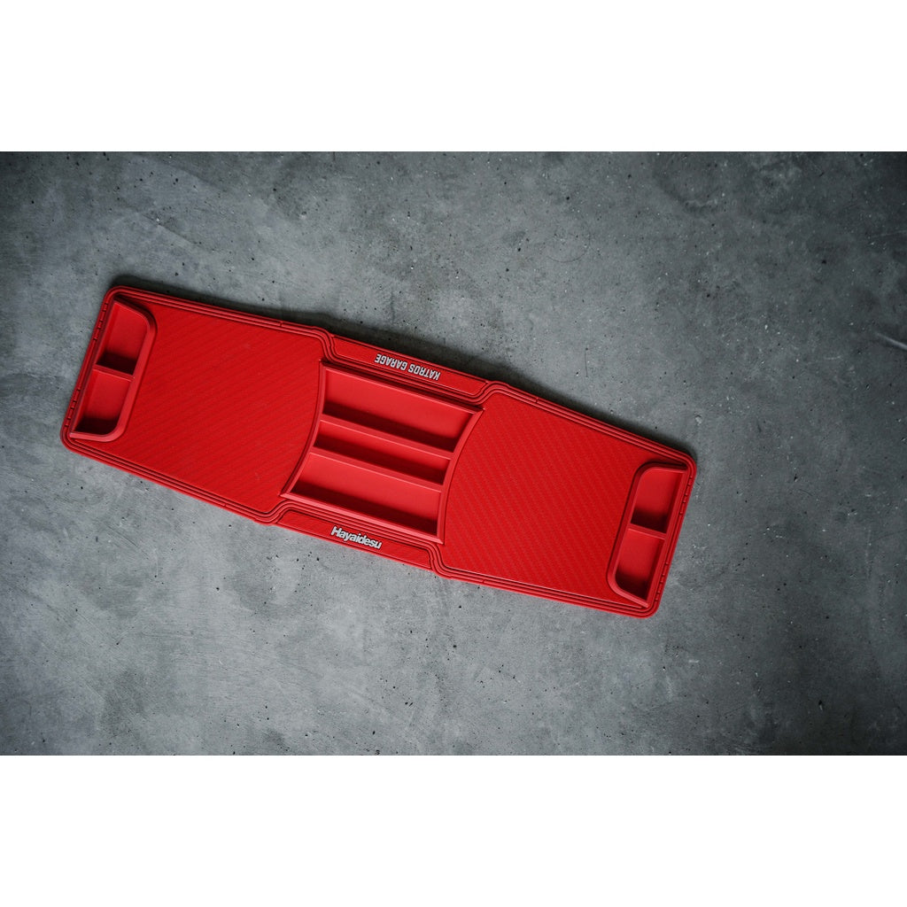 GARAGE PAD - KATROS GARAGE X HAYAIDESU Alas Standar Tengah Motor Multifungsi