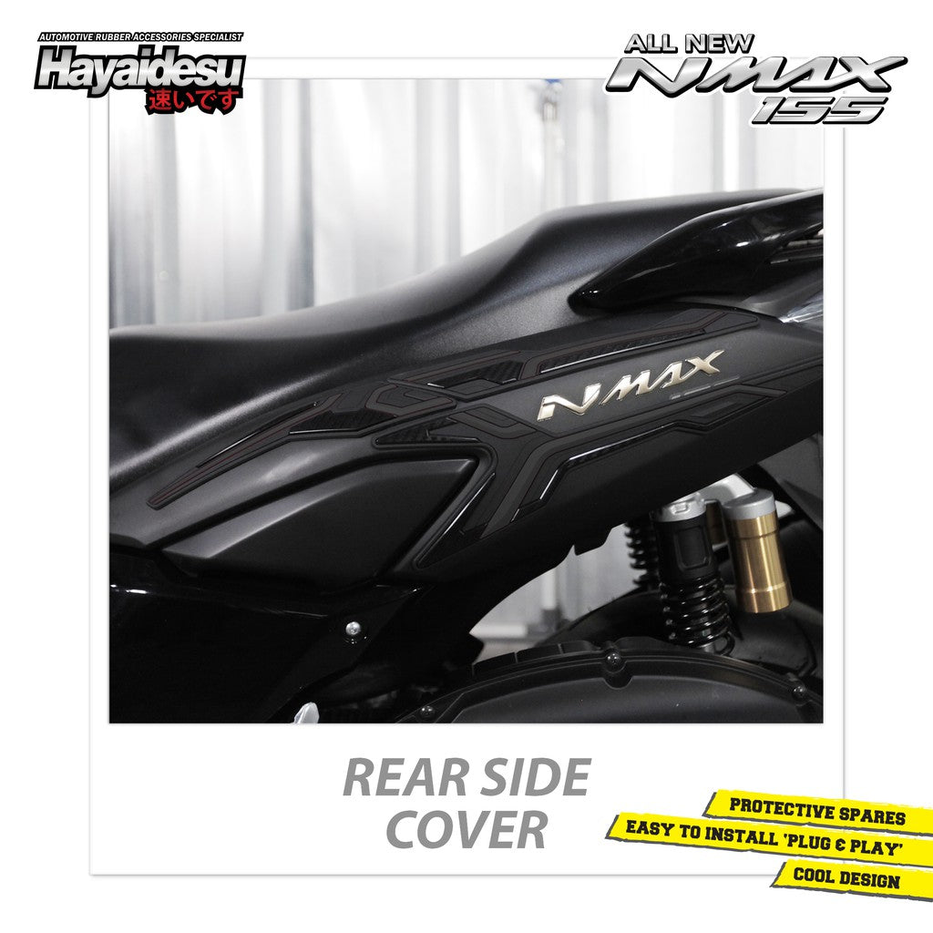 Hayaidesu All New NMAX 2020-2023 Rear Side Cover Variasi Body Protector