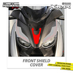 Hayaidesu Front Shield Cover Yamaha XMAX OLD Aksesoris Decal Variasi Carbon Tameng Xmax