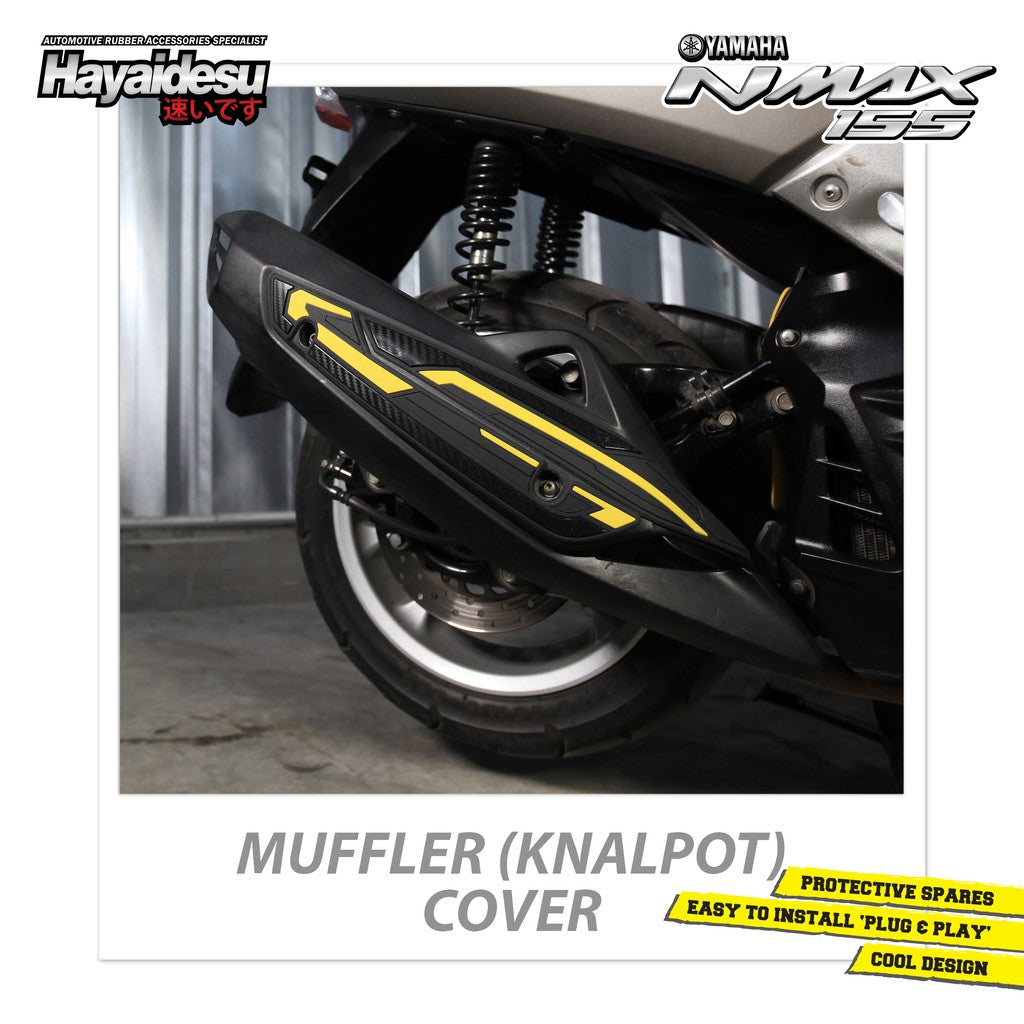 Hayaidesu NMAX OLD 2015-2019 Body Protector Knalpot Muffler Cover