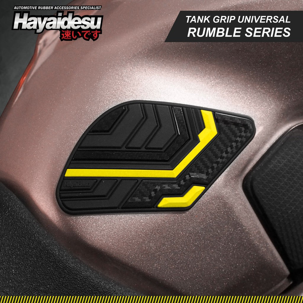 Hayaidesu Tank Grip THE RUMBLE - Universal Tankgrip Motorsport