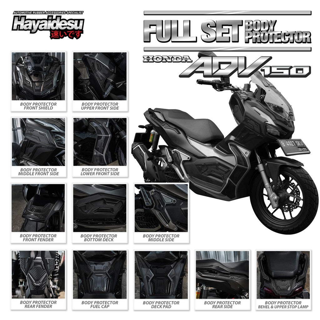 Hayaidesu Honda ADV 150 Full Set Body Protector Cover