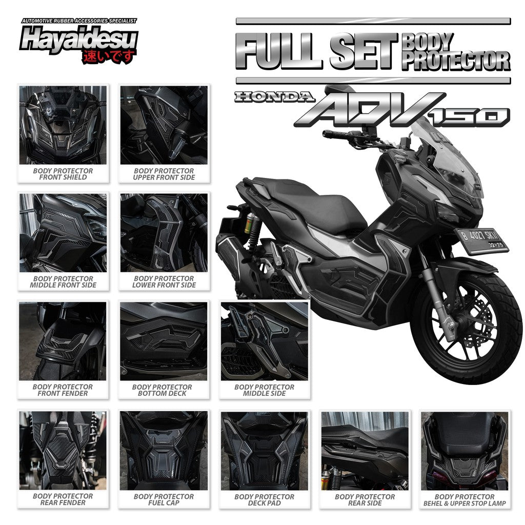Hayaidesu Honda ADV 150 Full Set Body Protector Cover