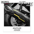Hayaidesu All New NMAX Muffler Knalpot Cover Variasi Body Protector
