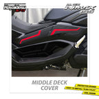 Hayaidesu All New NMAX 2020-2023 Middle Deck Cover Variasi Body Protector