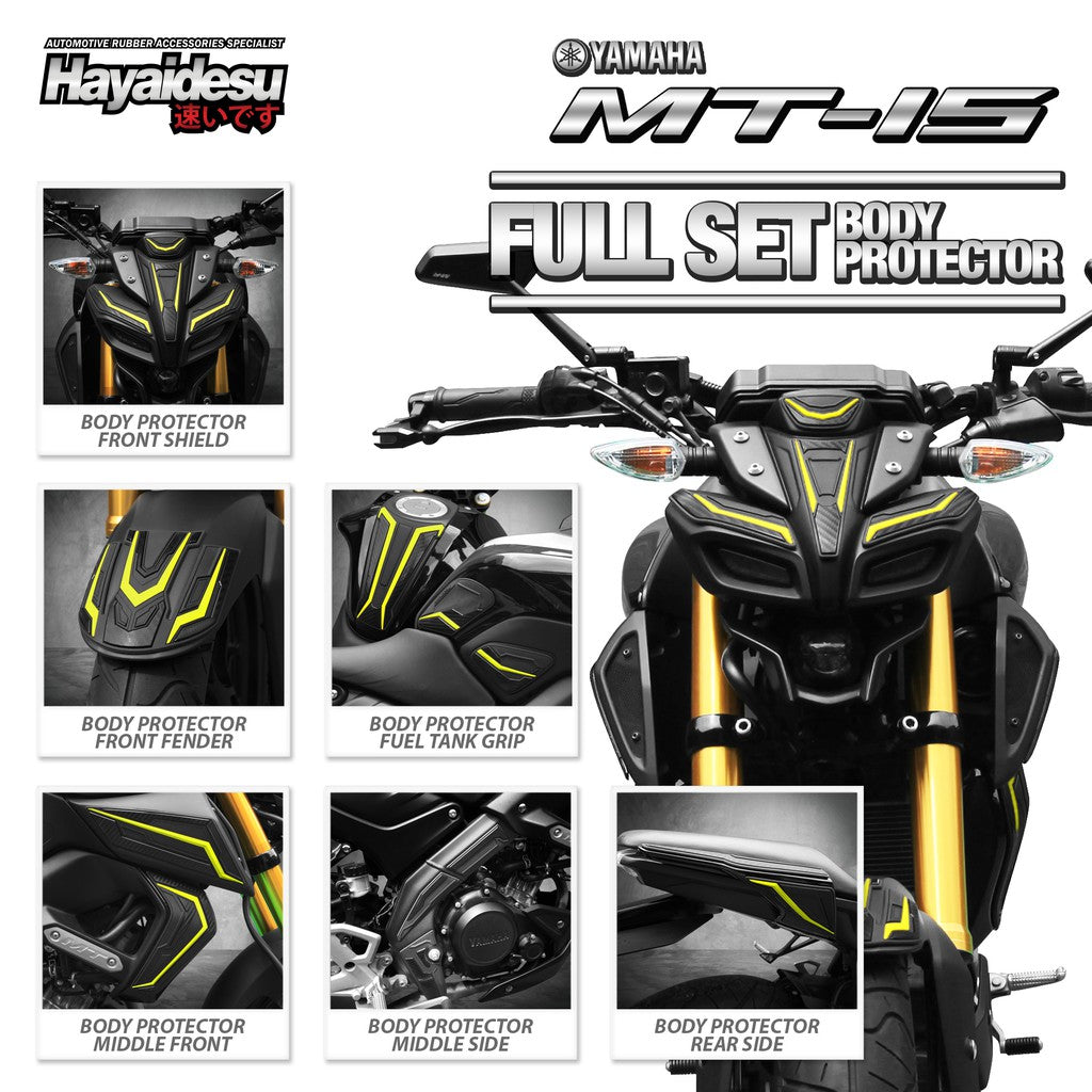 Hayaidesu Body Protector MT 15 Full Set Cover