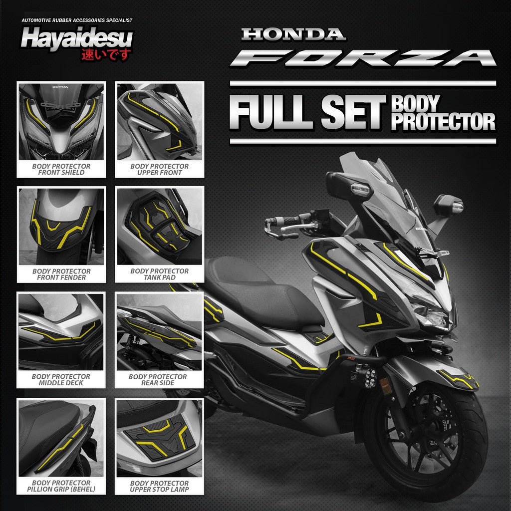 Hayaidesu Body Protector FORZA Full Set Cover