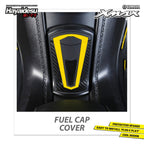 Hayaidesu Tank Pad Yamaha XMAX OLD Aksesoris Decal Variasi Carbon Pelindung Tangki