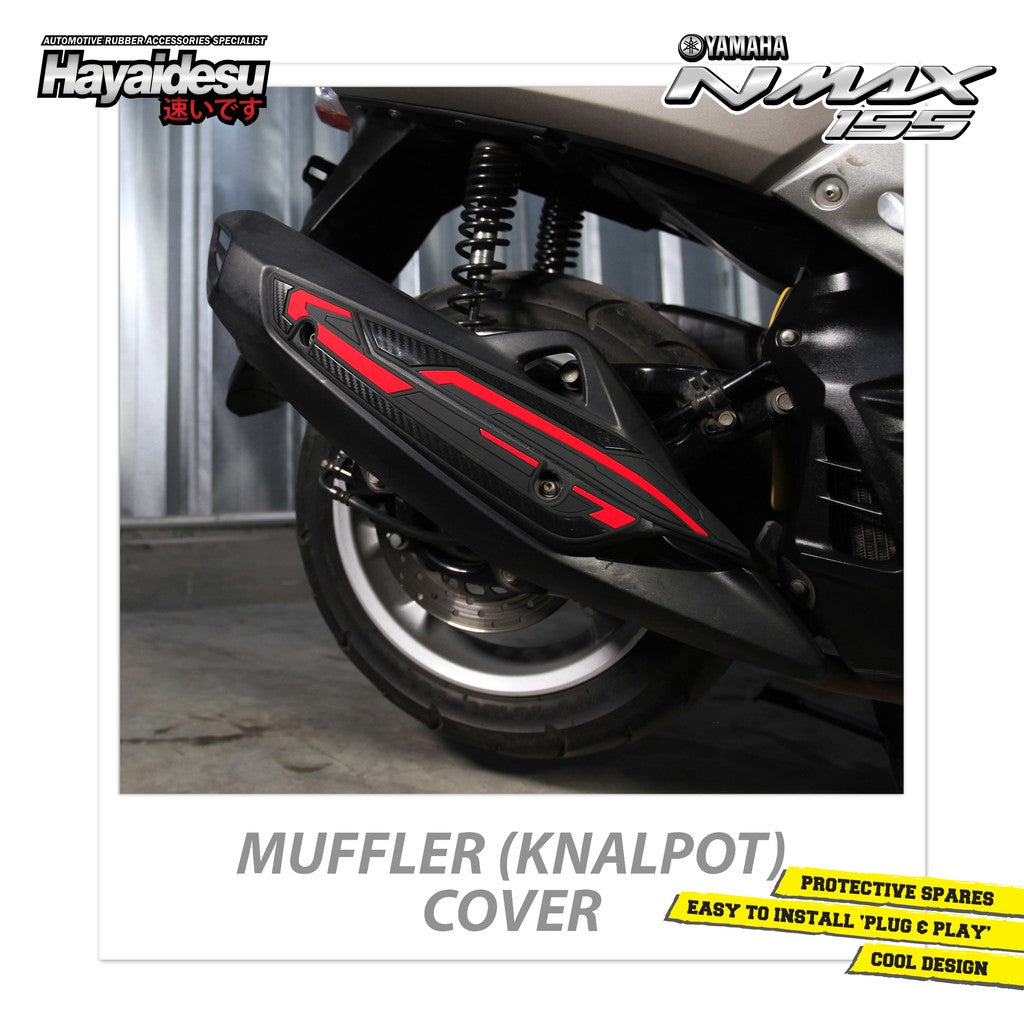Hayaidesu NMAX OLD 2015-2019 Body Protector Knalpot Muffler Cover