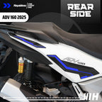 Hayaidesu Honda ADV 160 ROADSYNC (2025) Rear Side Body Protector Cover