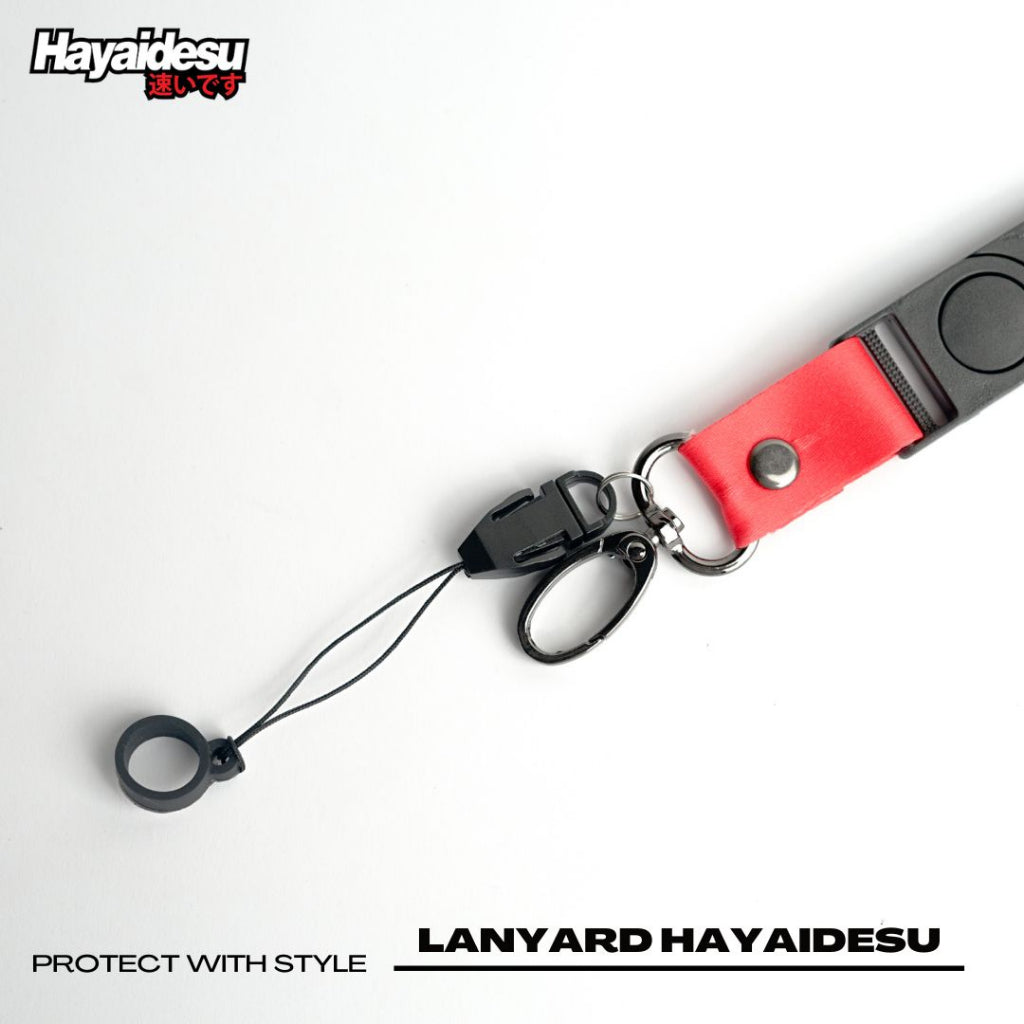 Hayaidesu Tali Lanyard Gantungan ID Card Name Tag