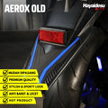 Hayaidesu Rear Fender Protector Cover Aerox Old Aksesoris Decal Variasi Carbon Pelindung Body Aerox