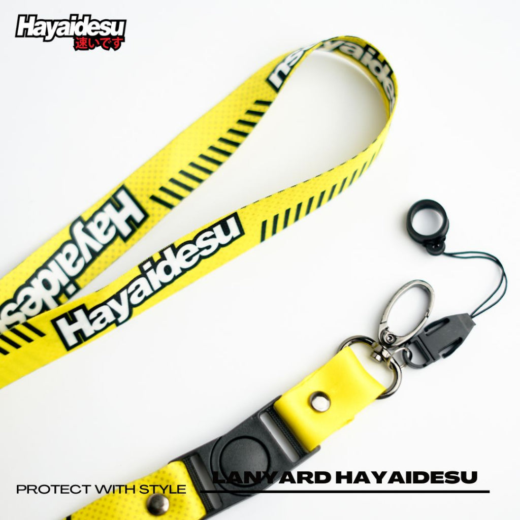 Hayaidesu Tali Lanyard Gantungan ID Card Name Tag