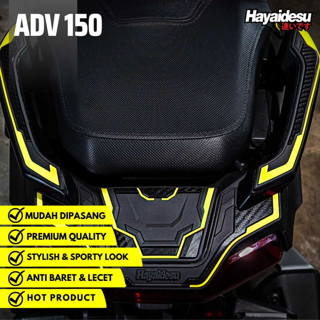 Hayaidesu Honda ADV 150  Behel Upper Stop Lamp Pillion Grip Body Protector Cover