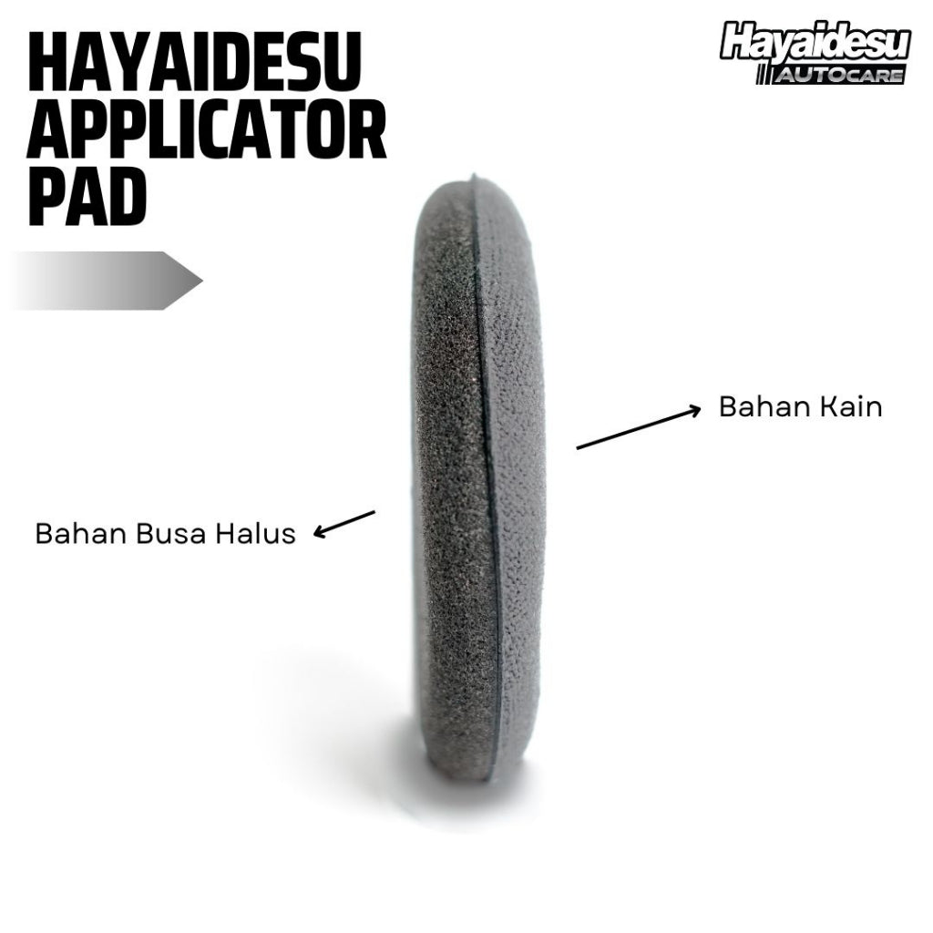 Hayaidesu Aplicator Pad Busa Poles Premium 2 Sisi