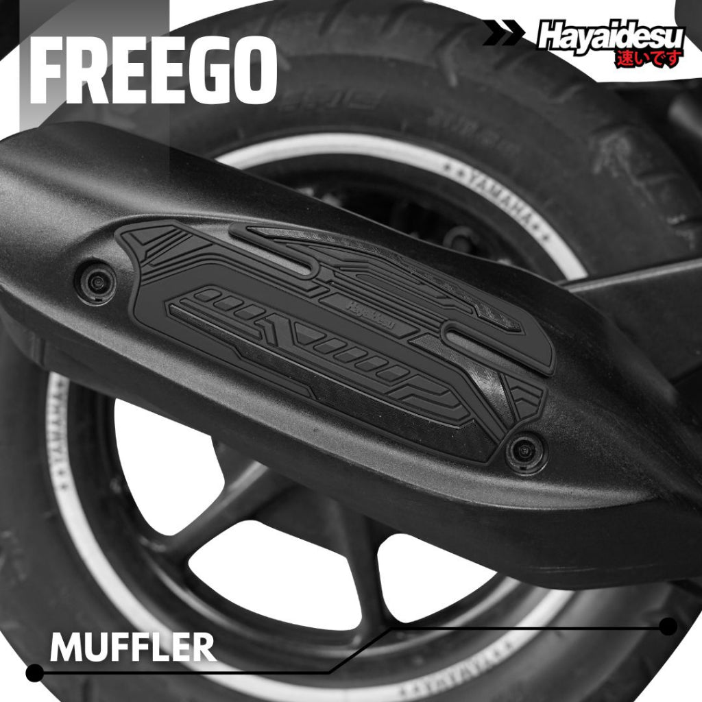 Hayaidesu Body Protector Freego Muffler Knalpot Cover