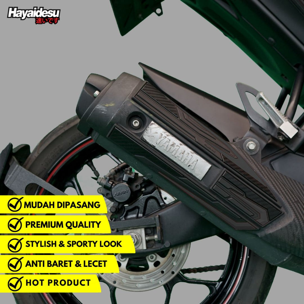 Hayaidesu Xabre Body Protector Muffler Knalpot Cover