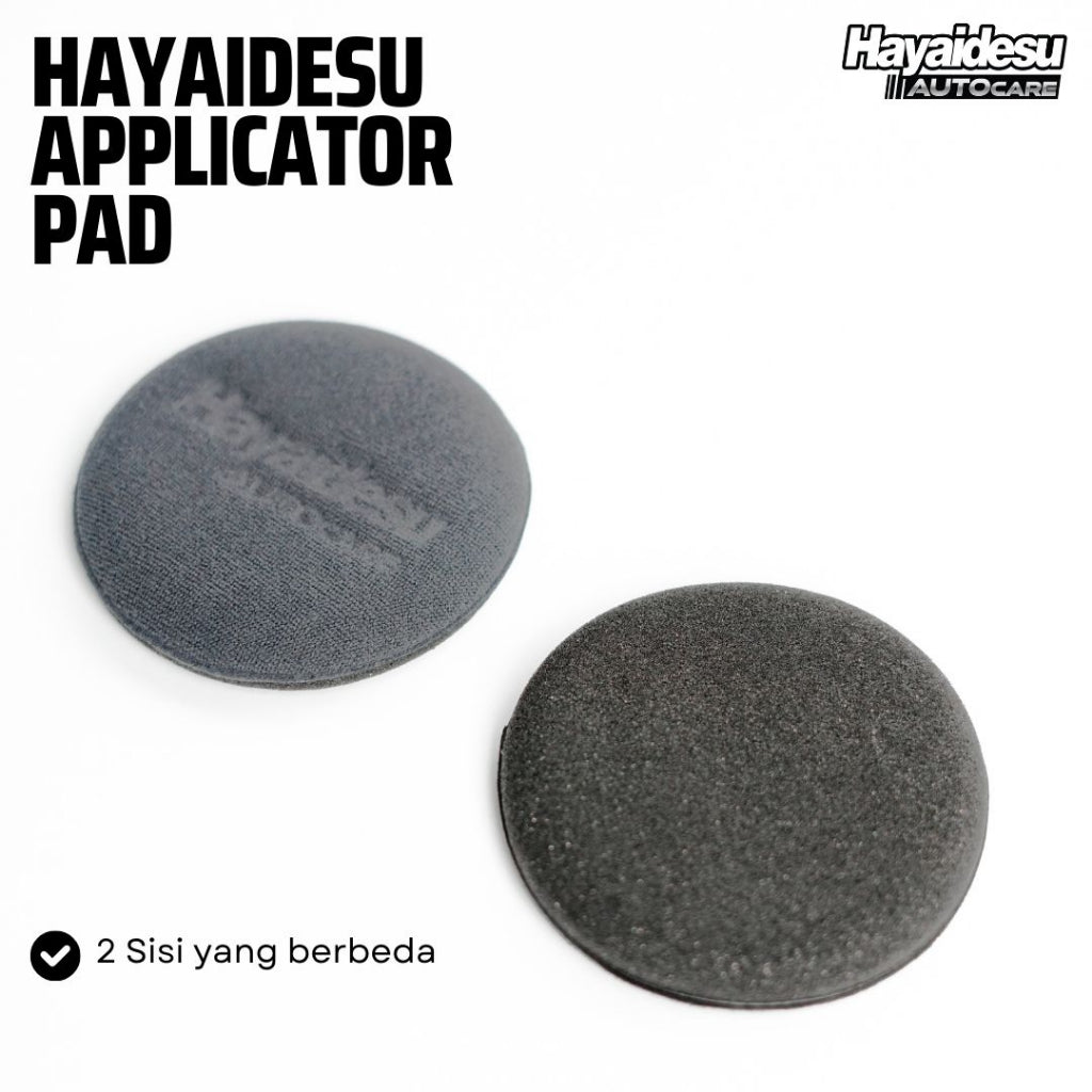 Hayaidesu Aplicator Pad Busa Poles Premium 2 Sisi