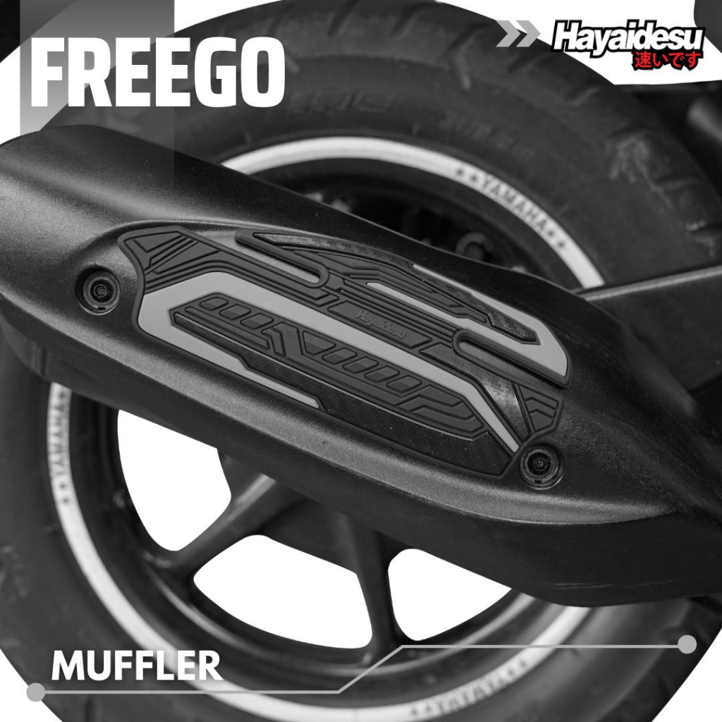 Hayaidesu Body Protector Freego Muffler Knalpot Cover