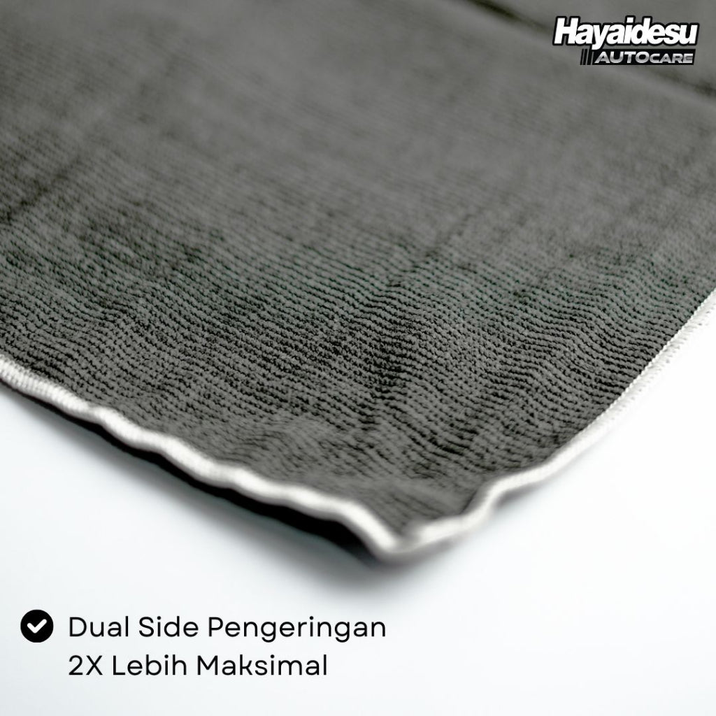 Hayaidesu Basic Microfiber 25 x 25 cm Kain Lap Pengering