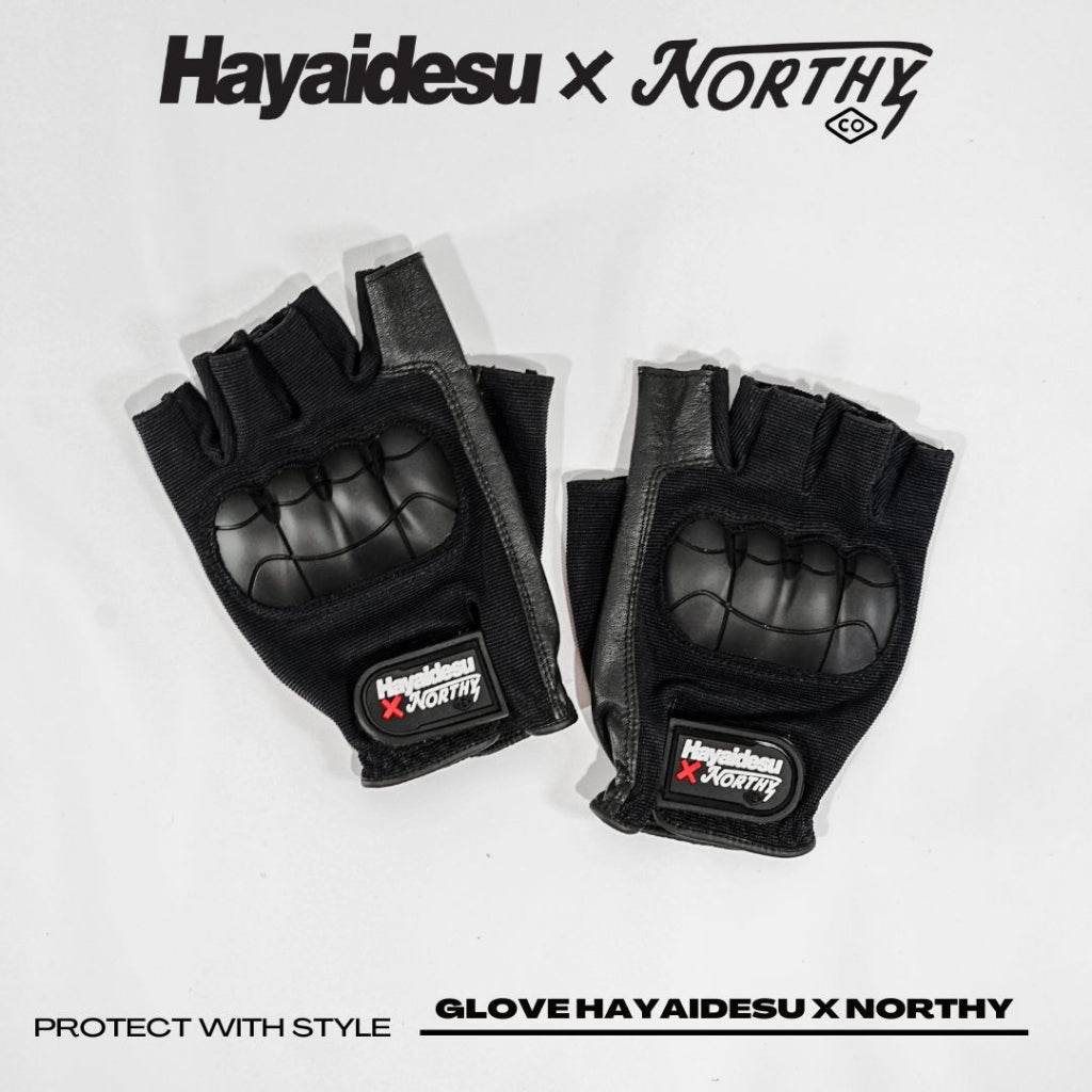 Hayaidesu X Northy Gloves Sarung Tangan Motor