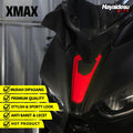 Hayaidesu Front Shield Cover Yamaha XMAX OLD Aksesoris Decal Variasi Carbon Tameng Xmax