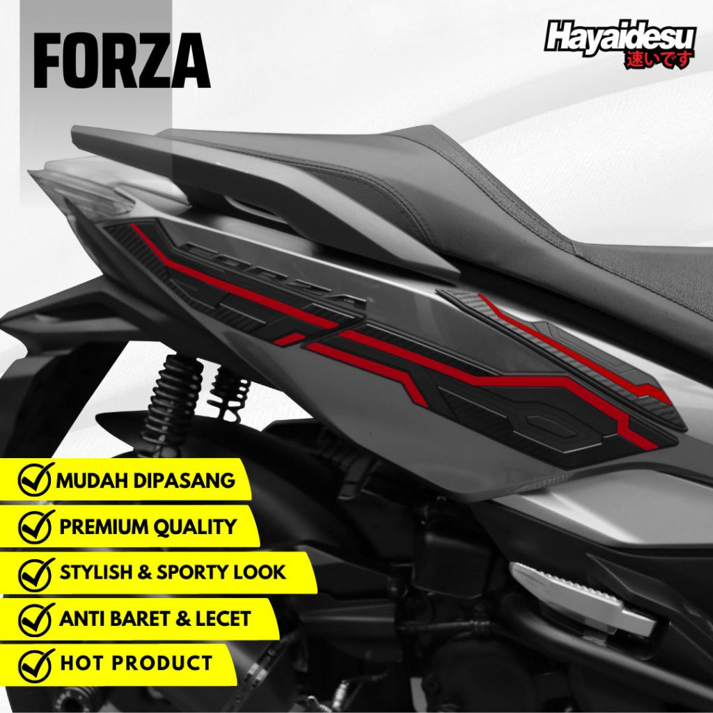 Hayaidesu FORZA Body Protector Rear Side Cover