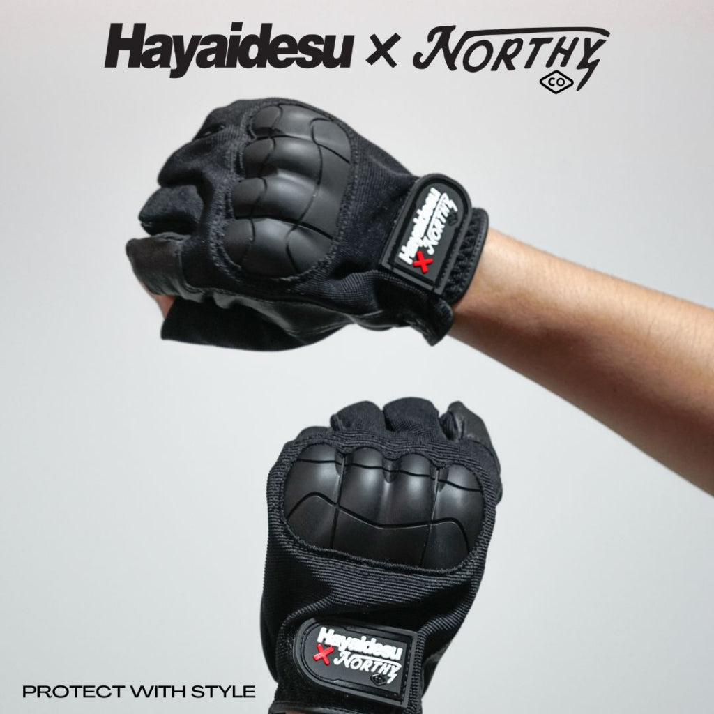 Hayaidesu X Northy Gloves Sarung Tangan Motor
