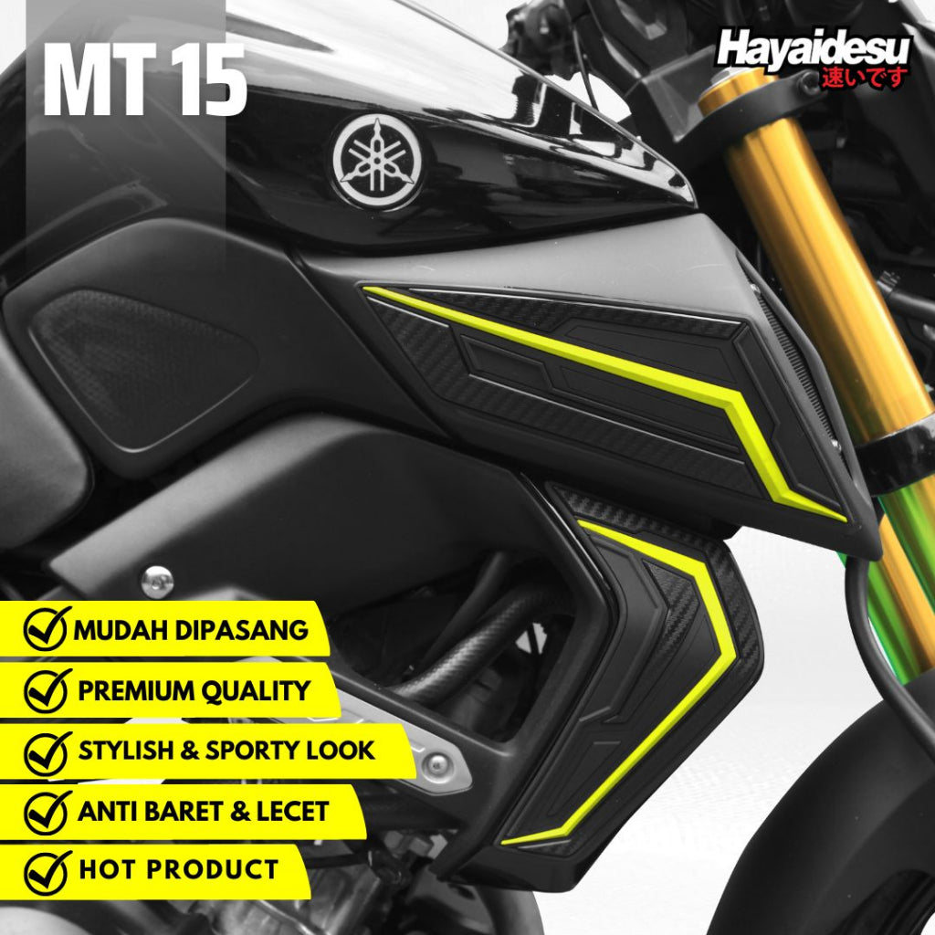 Hayaidesu MT 15 Body Protector Middle Front Cover