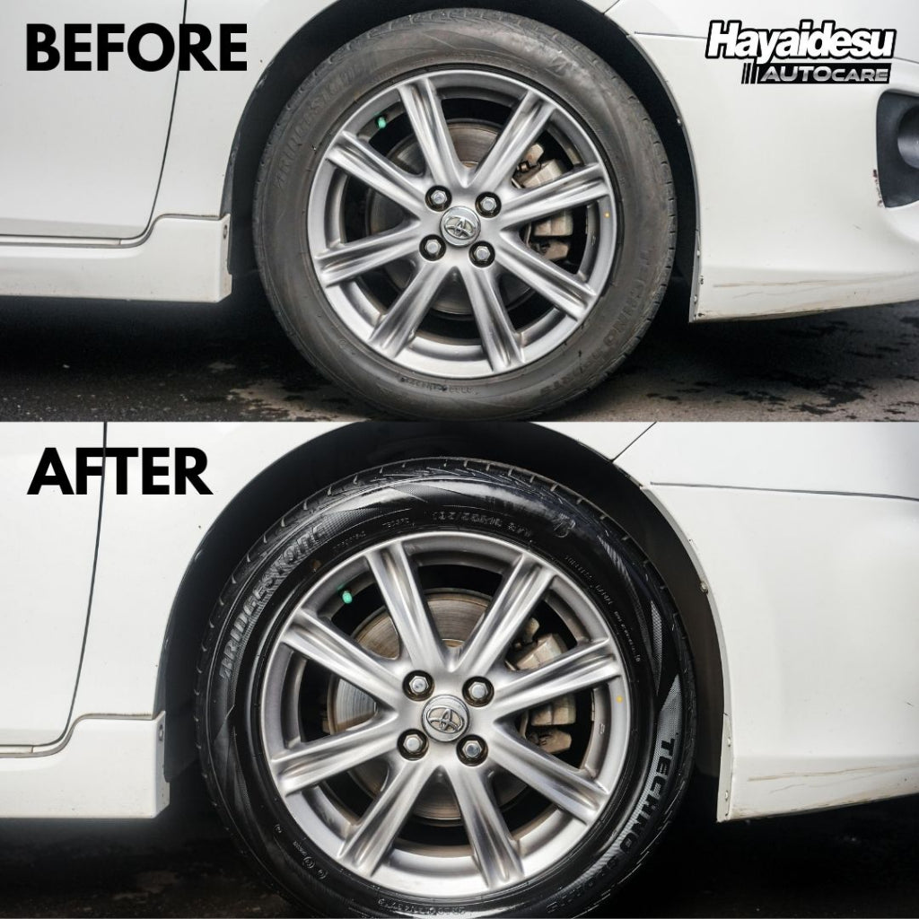 Hayaidesu Ultimate Tyre Gel / Semir Ban Mobil 240 ml Premium Quality