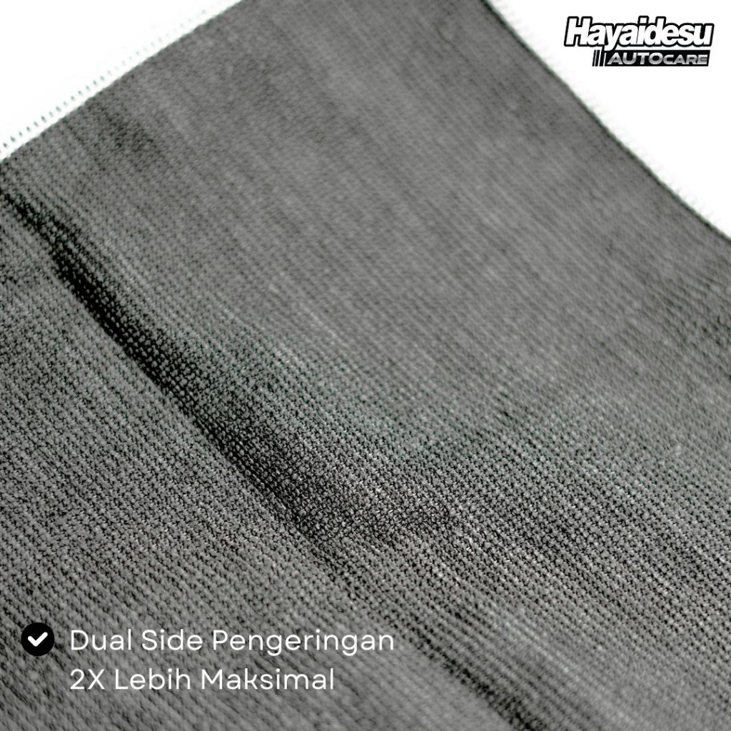 Hayaidesu Basic Microfiber 25 x 25 cm Kain Lap Pengering