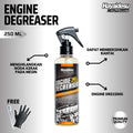 Hayaidesu Autocare Engine Degreaser Membersihkan rantai dan kerak mesin