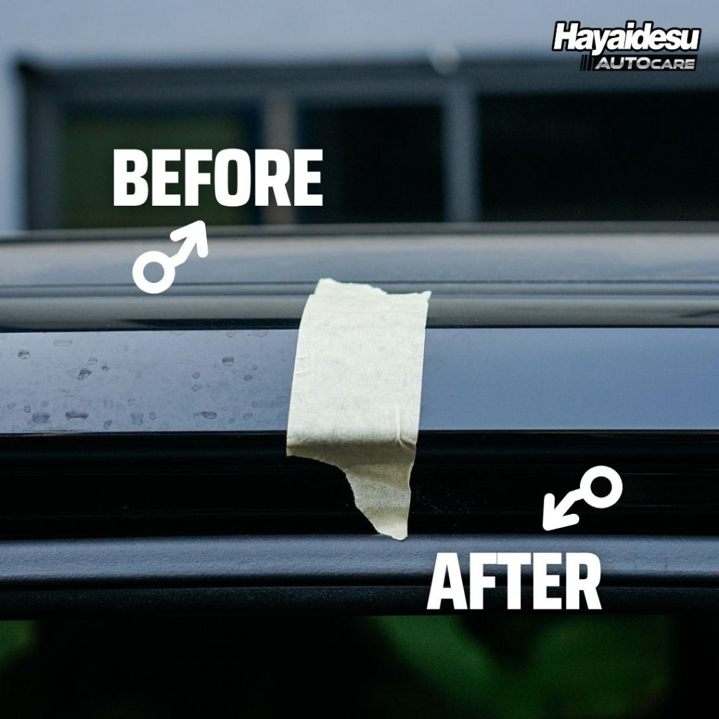Hayaidesu Autocare Waterspot Remover Bersihkan jamur dan noda pada kaca/Body motor dan mobil