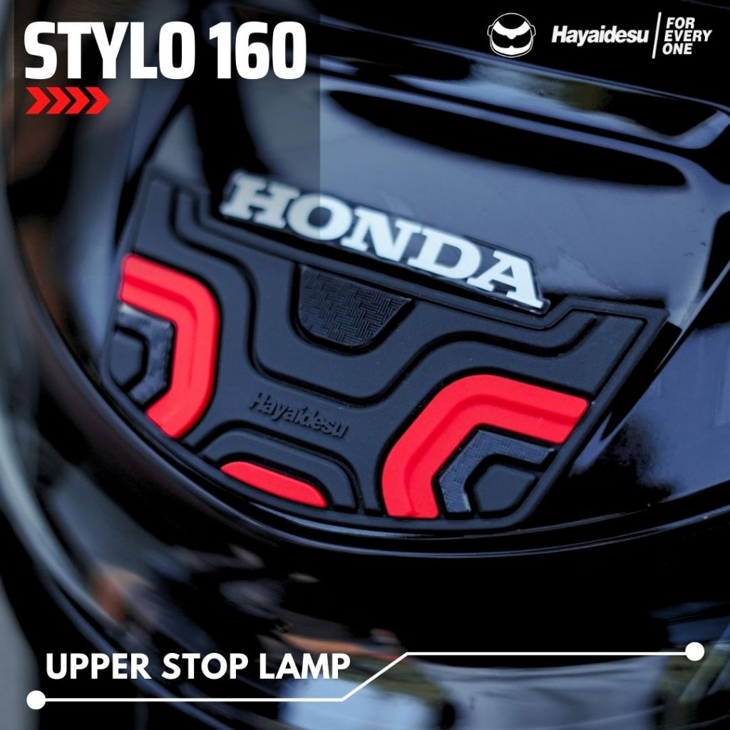 Hayaidesu STYLO 160 Body Protector UPPER STOP LAMP Cover
