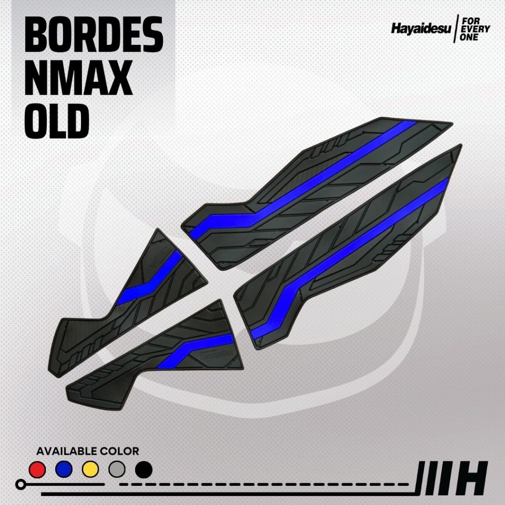 Hayaidesu Floor Step Boardrest Karpet Motor NMAX OLD Bordes -  Premium Quality