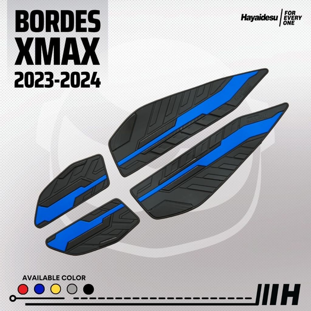 Hayaidesu Floor Step Boardrest Karpet Motor XMAX 2023-2024 Bordes -  Premium Quality