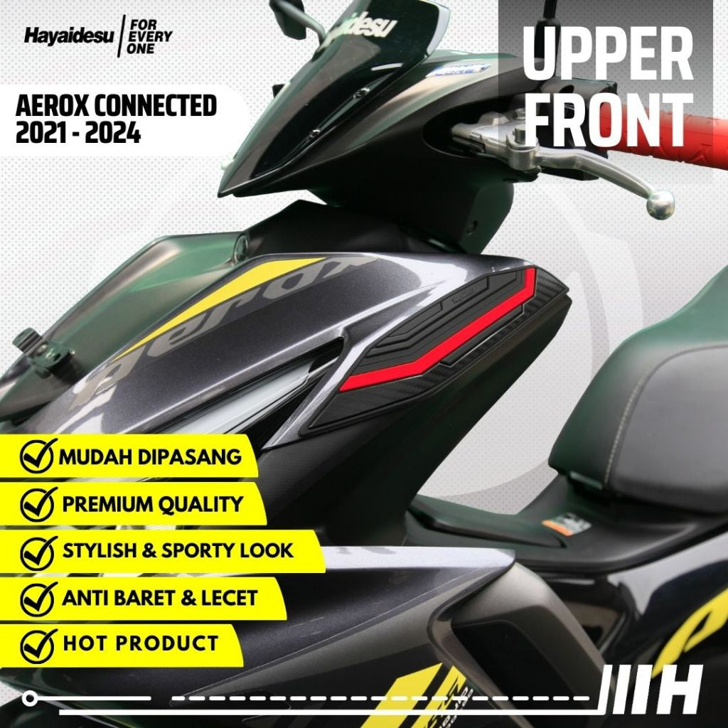 Hayaidesu AEROX Connected 2021-2024 Body Protector Upper Front Cover