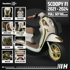 Hayaidesu Body Protector New Scoopy 2021 - 2024 Full Set Cover