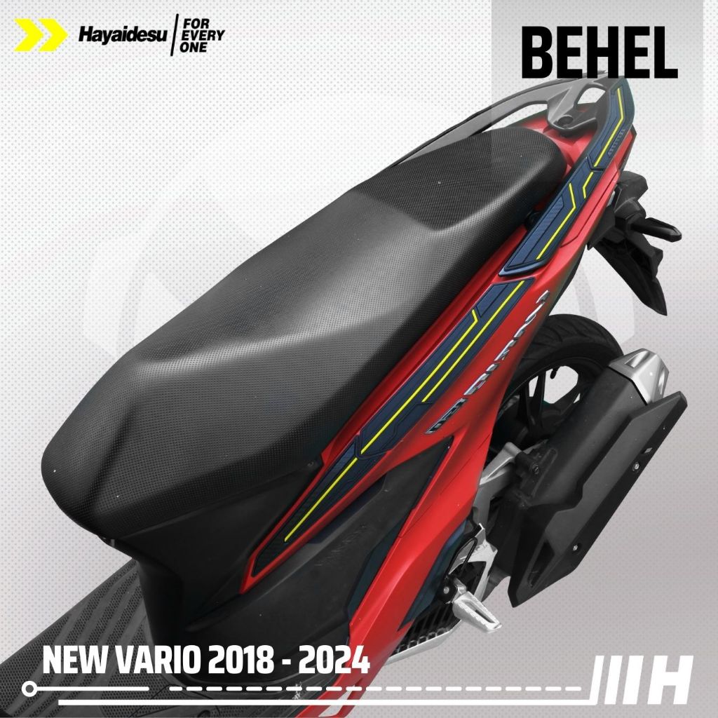 Hayaidesu New Vario Click 2018-2022 Body Protector Behel Pillion Grip Cover