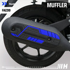 Hayaidesu Body Protector Fazzio Muffler Knalpot Cover