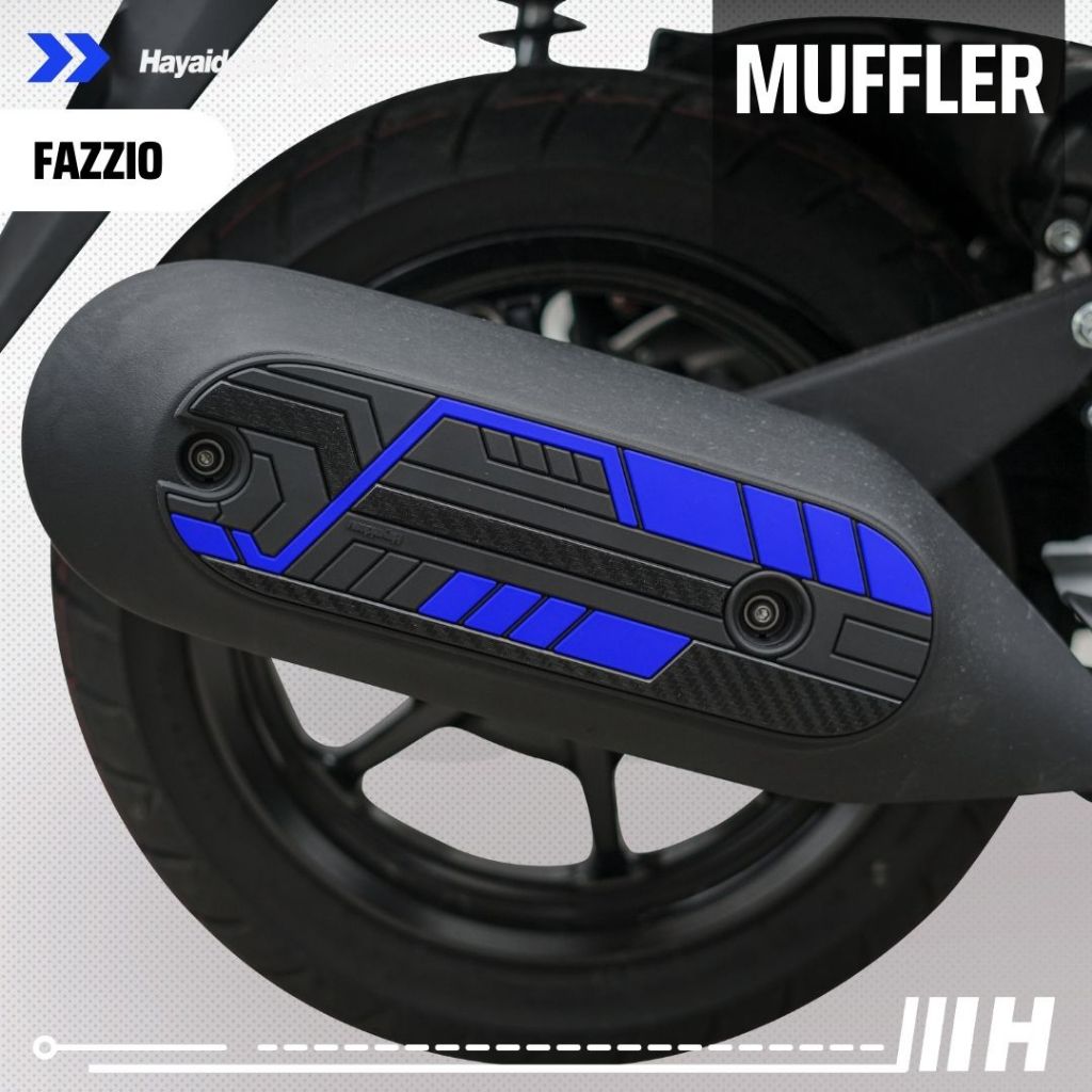 Hayaidesu Body Protector Fazzio Muffler Knalpot Cover