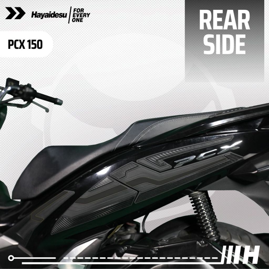 Hayaidesu PCX 150 Body Protector Rear Side Cover New Version