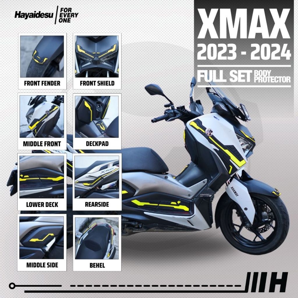 Hayaidesu Yamaha XMAX Connected (2023-2024) Full Set Body Protector Cover