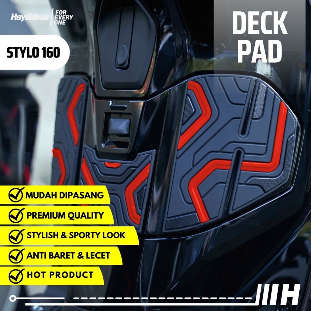 Hayaidesu STYLO 160 Body Protector DECK PAD Cover