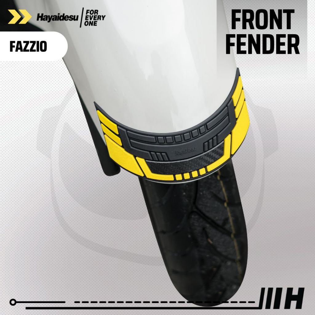 Hayaidesu Body Protector FAZZIO Front Fender Cover